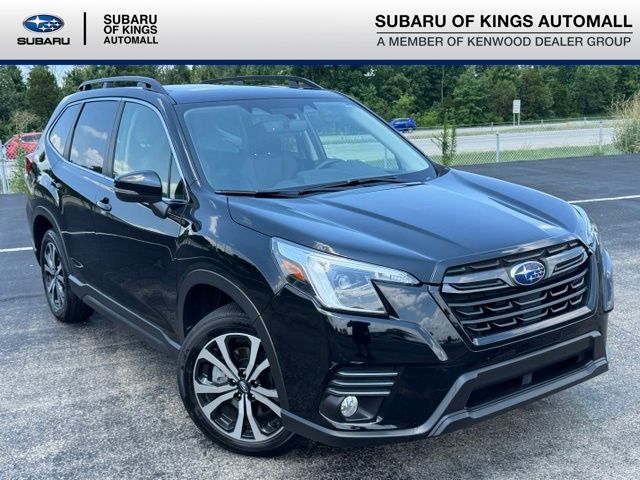 Crystal Black Silica 2023 Subaru Forester SUV / Crossover All-Wheel Drive Continuously Variable Transmission