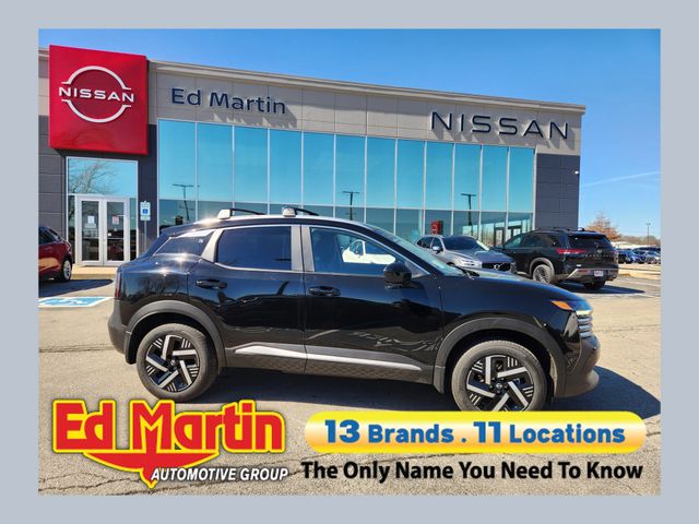 Super Black 2026 Nissan Kicks SV FWD SUV / Crossover Front-Wheel Drive Continuously Variable Transmission