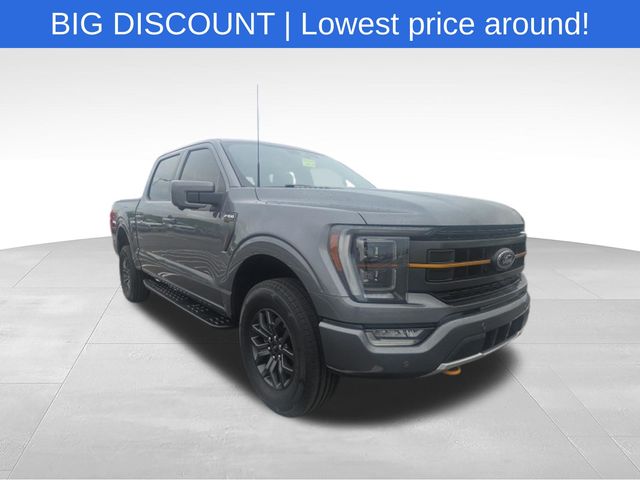 Gray Metallic 2023 Ford F-150 Pickup Truck Four-Wheel Drive Automatic