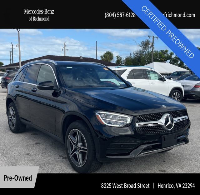 Black 2022 Mercedes-Benz GLC 300 SUV 4MATIC SUV / Crossover All-Wheel Drive 9-Speed Automatic
