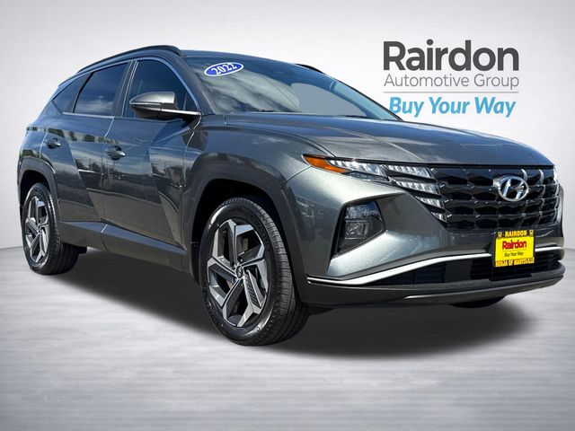 Amazon Gray 2022 Hyundai Tucson SUV / Crossover All-Wheel Drive 8-Speed Automatic