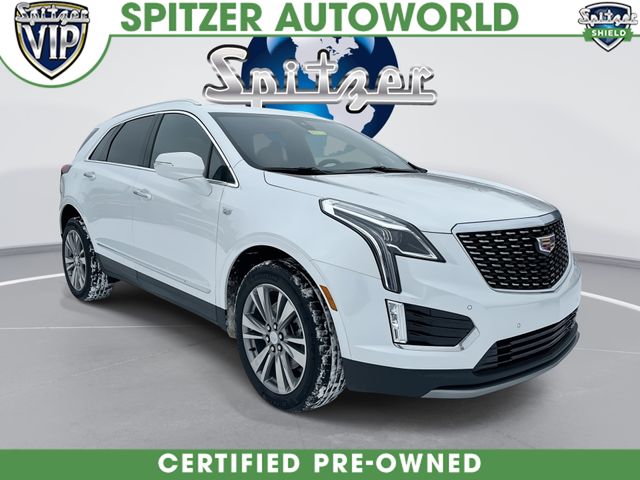 Crystal White Tricoat 2025 Cadillac XT5 Premium Luxury AWD SUV / Crossover Four-Wheel Drive 9-Speed Automatic