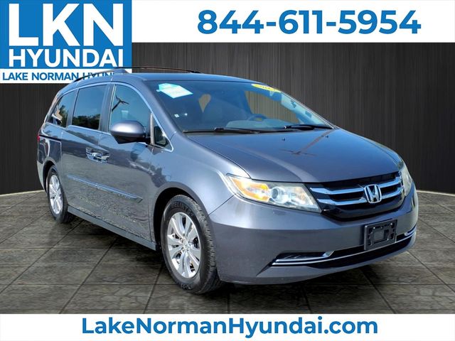 Gray (Modern Steel Metallic) 2014 Honda Odyssey Minivan Front-Wheel Drive 6-Speed Automatic