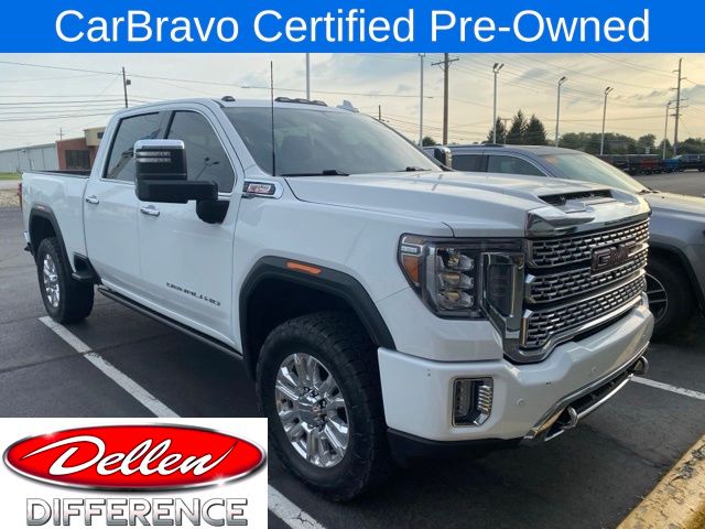 Summit White 2022 GMC Sierra 3500HD Pickup Truck Four-Wheel Drive Automatic