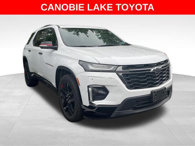 Summit White 2024 Chevrolet Traverse SUV / Crossover Four-Wheel Drive 9-Speed Automatic