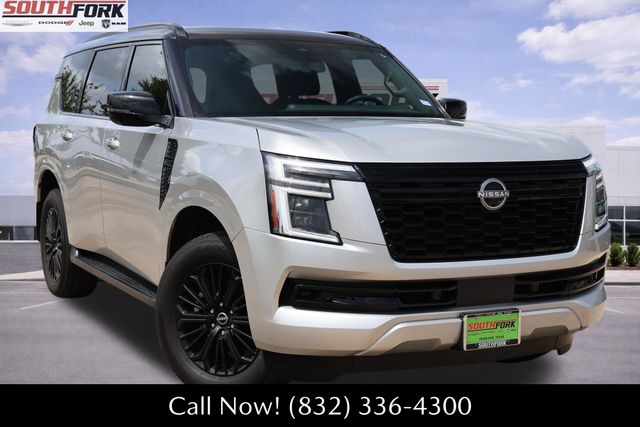 Brilliant Silver Metallic 2025 Nissan Armada SUV / Crossover 4X2 9-Speed Automatic