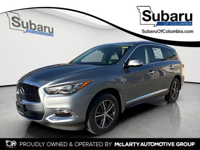 Hagane Blue 2017 INFINITI QX60 AWD SUV / Crossover All-Wheel Drive Continuously Variable Transmission