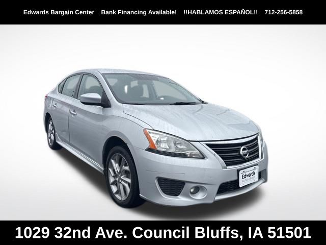 Brilliant Silver Metallic 2013 Nissan Sentra SR Sedan Front-Wheel Drive Continuously Variable Transmission