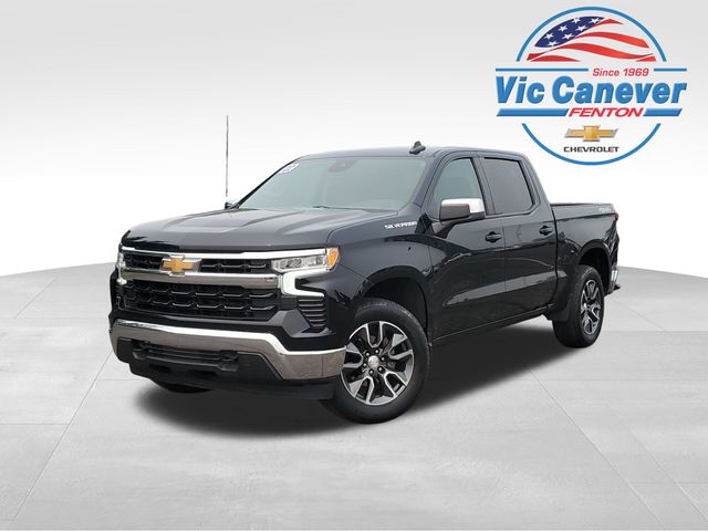 Black 2022 Chevrolet Silverado 1500 Pickup Truck Four-Wheel Drive 8-Speed Automatic