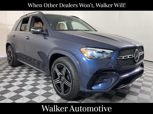 Blue 2024 Mercedes-Benz GLE SUV / Crossover All-Wheel Drive 9-Speed Automatic