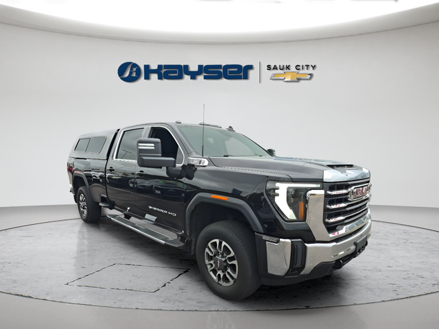 Onyx Black 2024 GMC Sierra 2500HD Pickup Truck Four-Wheel Drive Automatic