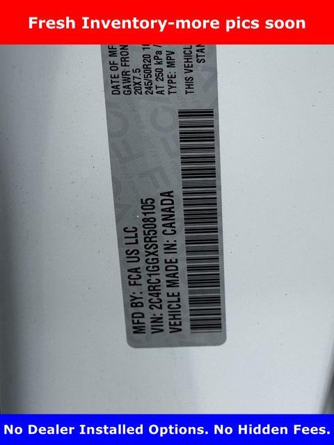 2025 Chrysler Pacifica Limited White at Mac Haik CDJR North Houston