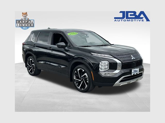 Black 2024 Mitsubishi Outlander SUV / Crossover All-Wheel Drive Continuously Variable Transmission