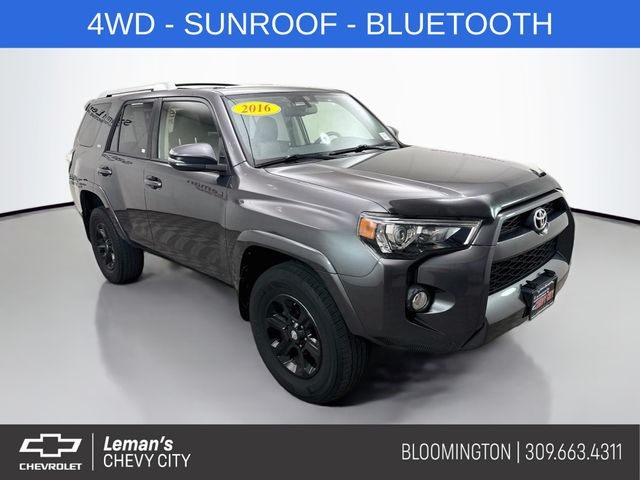 Magnetic Gray Metallic 2016 Toyota 4Runner SUV / Crossover Four-Wheel Drive 5-Speed Automatic Overdrive