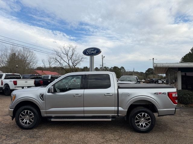 Silver Metallic 2022 Ford F-150 Pickup Truck Four-Wheel Drive Automatic