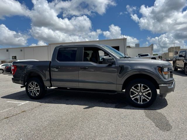Gray Metallic 2023 Ford F-150 Pickup Truck Four-Wheel Drive Automatic