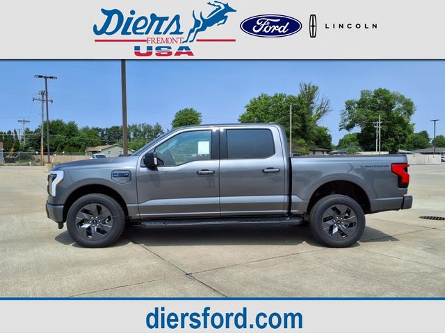 Carbonized Gray Metallic 2025 Ford F-150 Lightning Pickup Truck All-Wheel Drive Automatic
