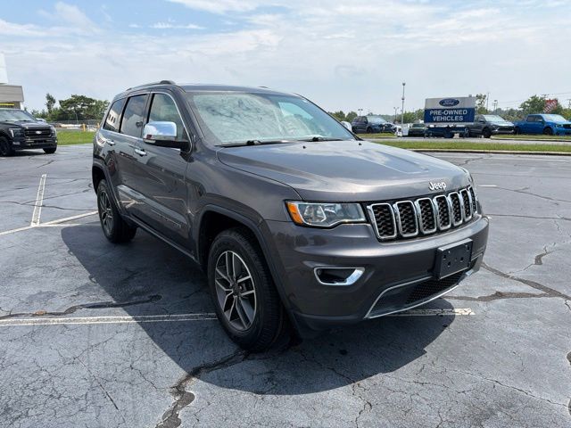 Gray (Granite Crystal Metallic Clearcoat) 2020 Jeep Grand Cherokee SUV / Crossover Four-Wheel Drive 8-Speed Automatic