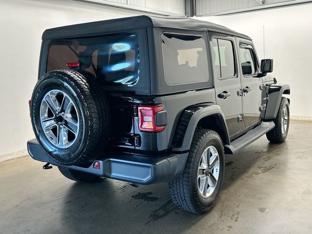 2019 Jeep Wrangler Unlimited Sahara Black at Rochrich Mazda