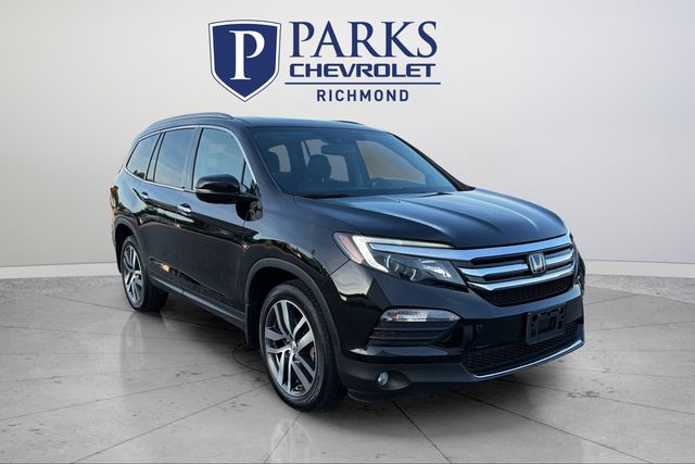 Crystal Black Pearl 2017 Honda Pilot Elite AWD SUV / Crossover All-Wheel Drive 9-Speed Automatic
