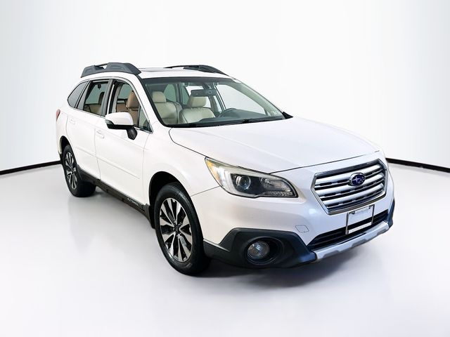 Crystal White Pearl 2017 Subaru Outback 2.5i Limited AWD Wagon All-Wheel Drive Continuously Variable Transmission