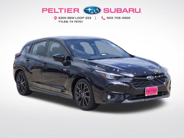 Crystal Black Silica 2024 Subaru Impreza Wagon All-Wheel Drive Continuously Variable Transmission