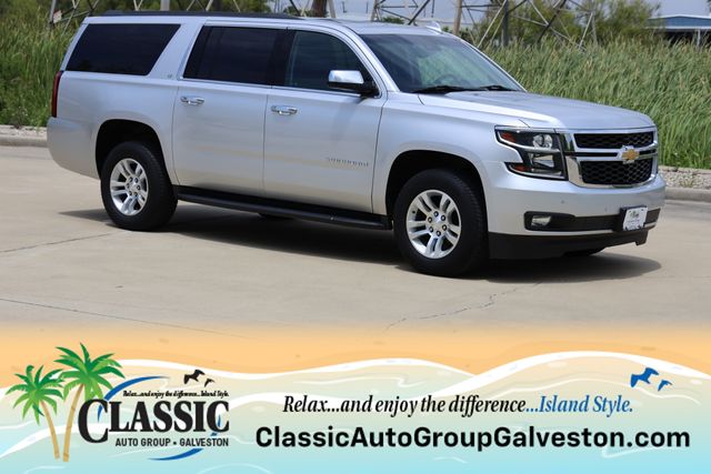 2019 Chevrolet Suburban LT Silver at Bayway Cadillac of The Woodlands