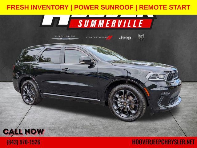 DB Black Clearcoat 2021 Dodge Durango SUV / Crossover Rear-Wheel Drive 8-Speed Automatic