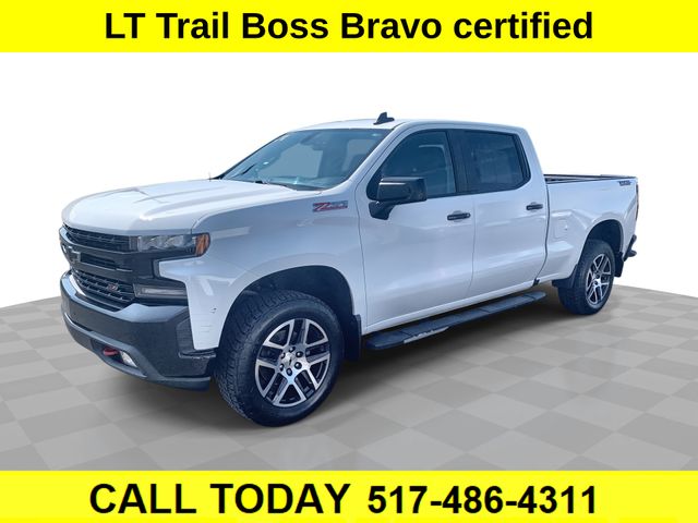 Summit White 2019 Chevrolet Silverado 1500 Pickup Truck Four-Wheel Drive 8-Speed Automatic