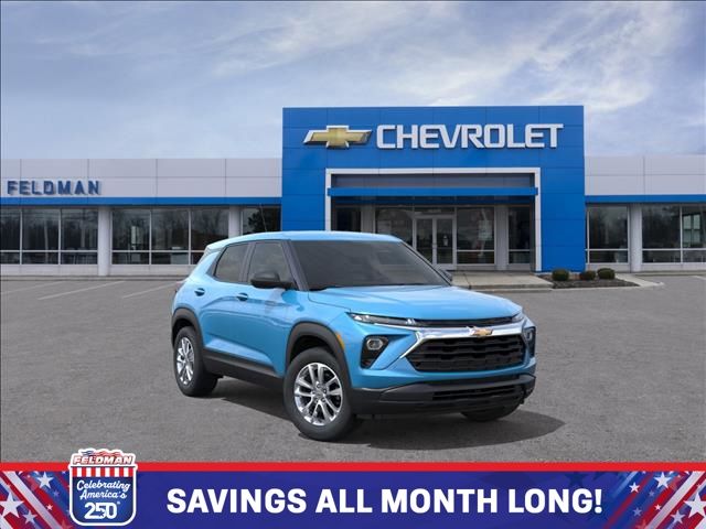 Marina Blue Metallic 2026 Chevrolet Trailblazer SUV / Crossover Front-Wheel Drive Continuously Variable Transmission