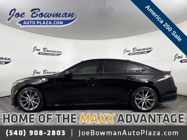 Black Raven 2020 Cadillac CT5 Sedan Rear-Wheel Drive 10-Speed Automatic