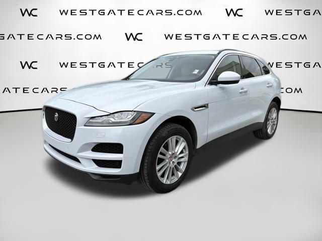 White 2018 Jaguar F-PACE SUV / Crossover All-Wheel Drive 8-Speed Automatic