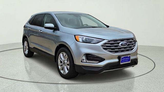 Silver Metallic 2024 Ford Edge SUV / Crossover All-Wheel Drive 8-Speed Automatic