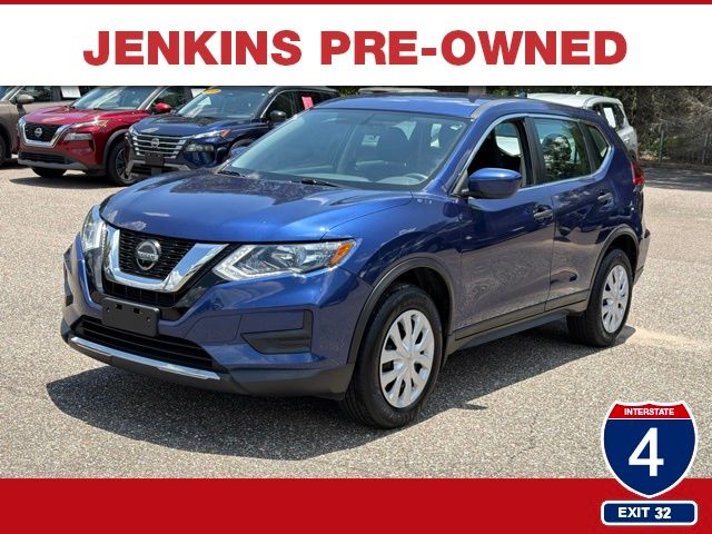 Caspian Blue 2018 Nissan Rogue SUV / Crossover All-Wheel Drive Continuously Variable Transmission