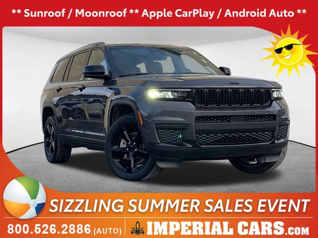 Baltic Gray Metallic Clearcoat 2025 Jeep Grand Cherokee L Altitude X 4WD SUV / Crossover Four-Wheel Drive 8-Speed Automatic