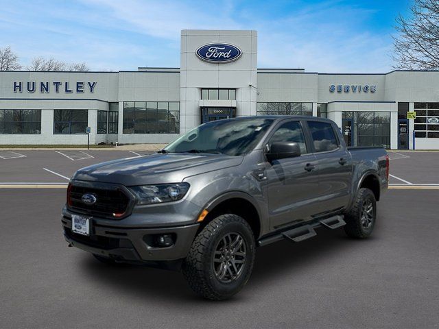 Gray Metallic 2023 Ford Ranger Pickup Truck Four-Wheel Drive Automatic
