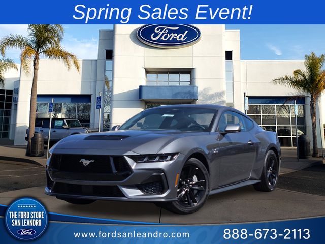 Gray Metallic 2025 Ford Mustang GT Fastback RWD Coupe Rear-Wheel Drive 6-Speed Manual