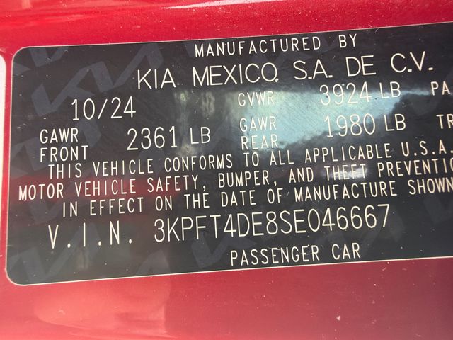 Used 2025 Kia K4 Sedan