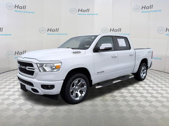 Bright White Clearcoat 2023 RAM 1500 Pickup Truck Four-Wheel Drive 8-Speed Automatic