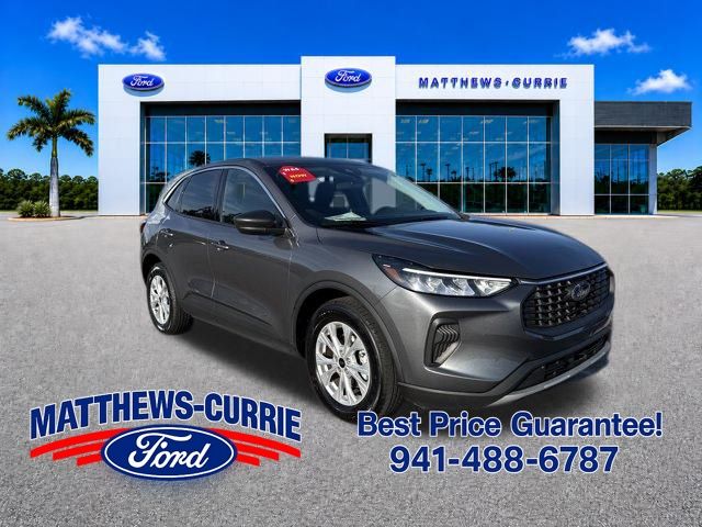 Carbonized Gray Metallic 2024 Ford Escape SUV / Crossover Front-Wheel Drive 8-Speed Automatic