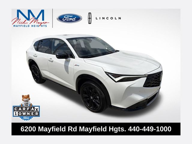 White 2025 Acura ADX SUV / Crossover All-Wheel Drive Continuously Variable Transmission