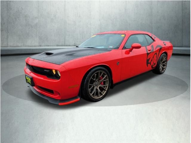 Go Mango 2017 Dodge Challenger SRT Hellcat RWD Coupe Rear-Wheel Drive 8-Speed Automatic
