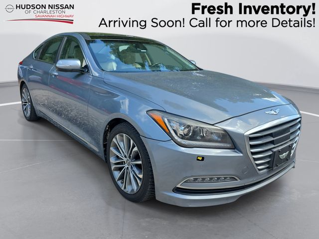 Parisian Gray 2016 Hyundai Genesis Sedan  8-Speed Automatic