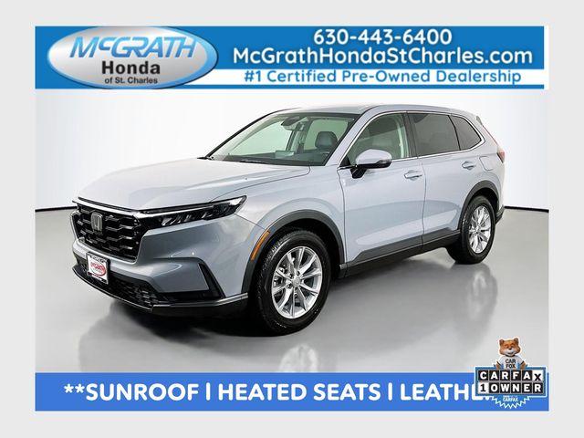 Urban Gray Pearl 2023 Honda CR-V EX-L AWD SUV / Crossover All-Wheel Drive Continuously Variable Transmission