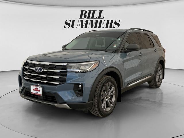 Vapor Blue 2025 Ford Explorer Active AWD SUV / Crossover All-Wheel Drive Automatic