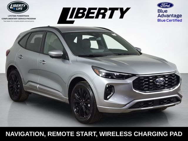 Iconic Silver Metallic 2023 Ford Escape SUV / Crossover All-Wheel Drive 8-Speed Automatic