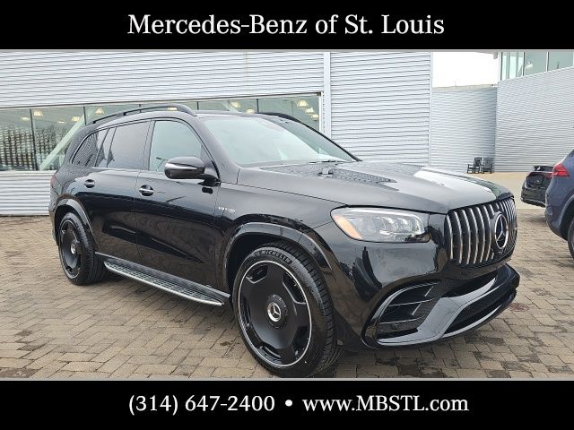 Obsidian Black 2026 Mercedes-Benz GLS AMG GLS 63 4MATIC SUV / Crossover All-Wheel Drive 9-Speed Automatic