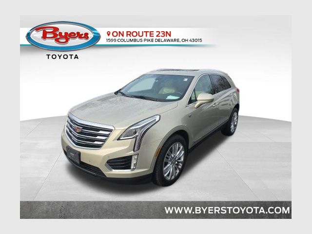 Silver Coast Metallic 2017 Cadillac XT5 Premium Luxury FWD SUV / Crossover Front-Wheel Drive 8-Speed Automatic