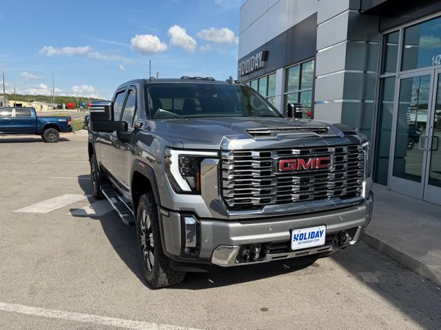 Sterling Metallic 2024 GMC Sierra 2500HD Denali Crew Cab 4WD Pickup Truck Four-Wheel Drive Automatic