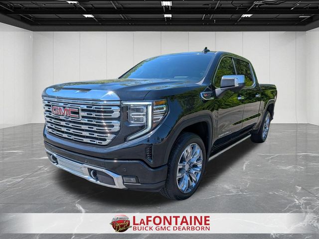 Onyx Black 2024 GMC Sierra 1500 Denali Crew Cab 4WD Pickup Truck Four-Wheel Drive Automatic